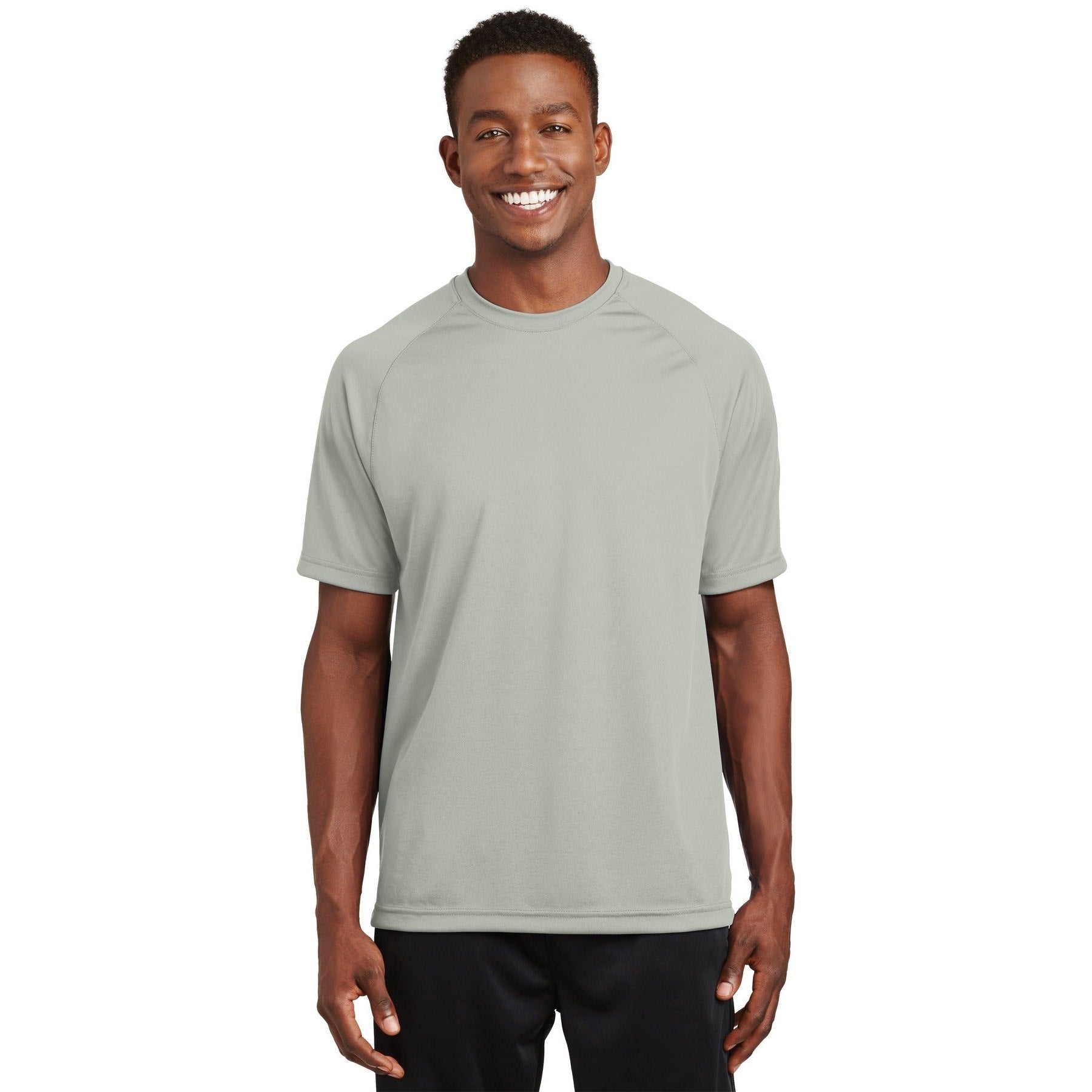 Sport-Tek-Sport-Tek® Dry Zone® Short Sleeve Raglan T-Shirt. T473-MedTech-2